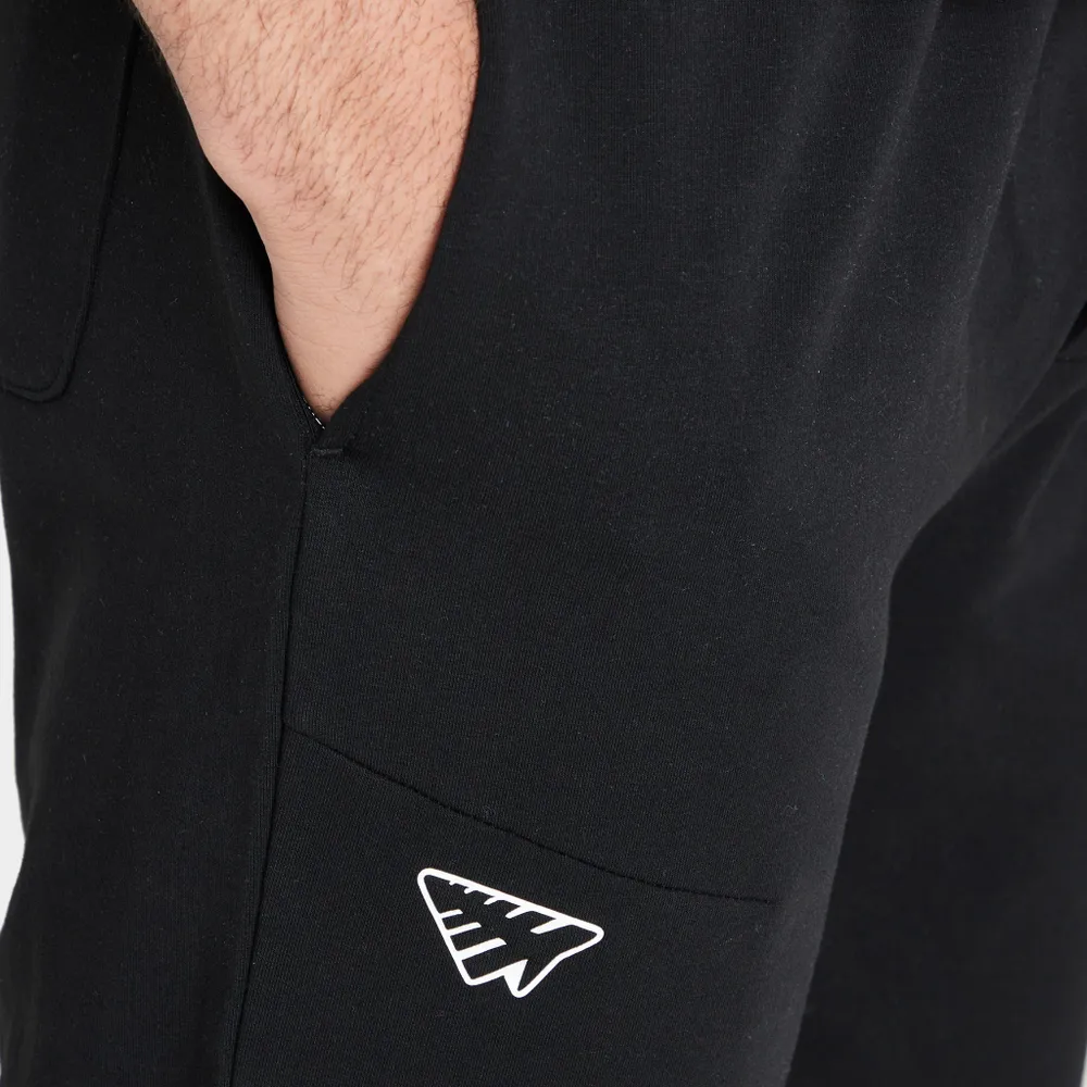 Paper Planes Solid Jogger Pants / Black