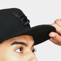 Paper Planes Blackout Crown Old School Snapback / Black