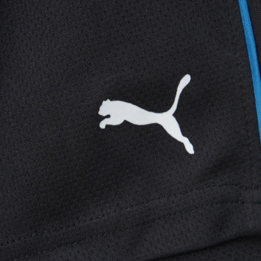 Puma Child Boys’ Polyester Interlock T-shirt And Mesh Shorts Set / Blue