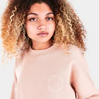 Pink Soda Sport Women’s Essentials Cropped Crewneck / Cuban Sand