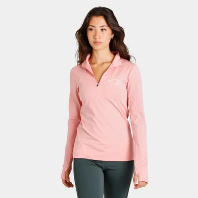 Pink Soda Sport Women’s Flex Quarter Zip Fitness Shirt /