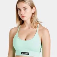 Pink Soda Women’s Rib Insert Bra / Ice Green