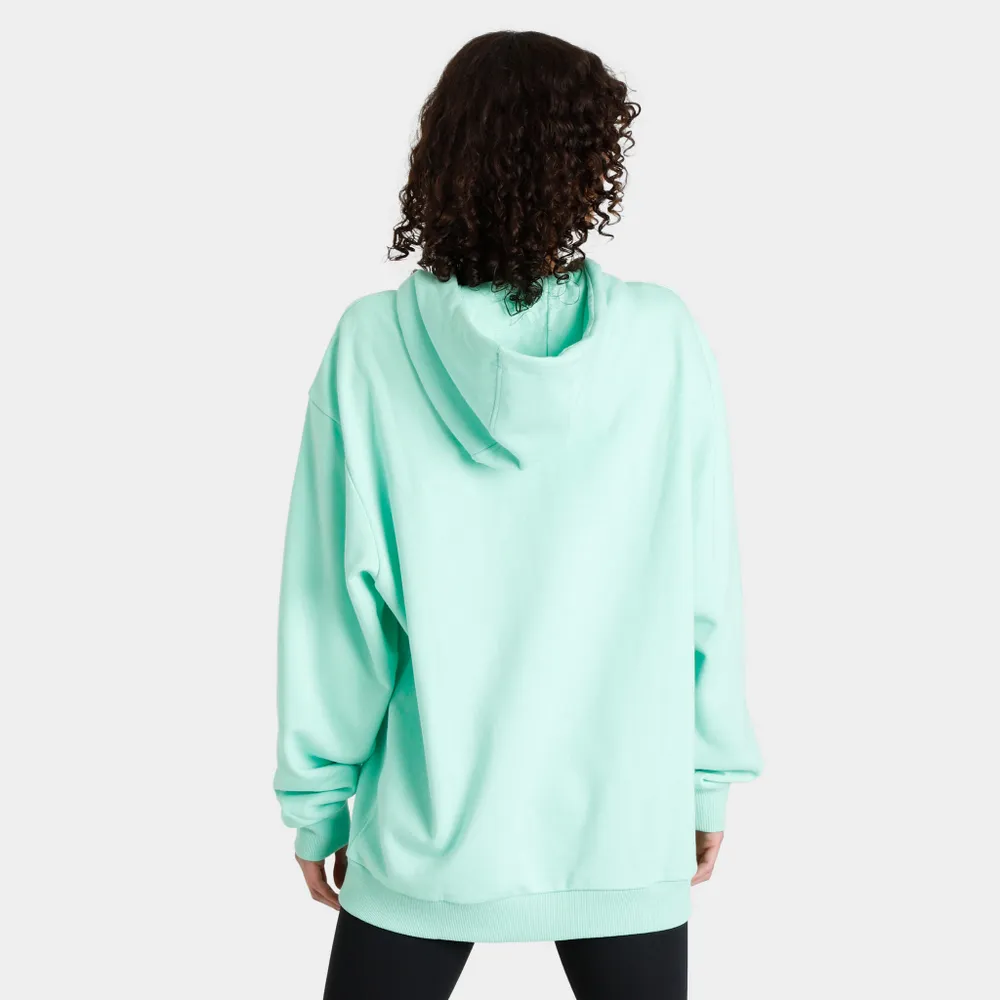 Pink Soda Women’s Badge Full-Zip Hoodie / Ice Green