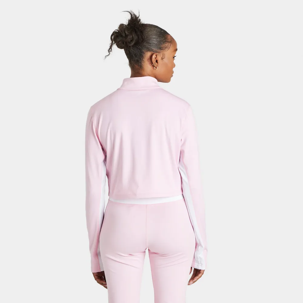 Sweet Dreams Women Solid Nylon Spandex Mid Rise Athleisure Capri-Pink