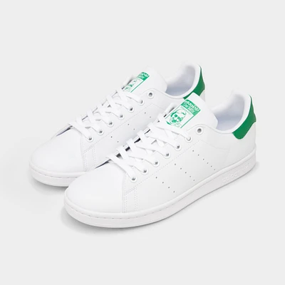 adidas Originals Women's Stan Smith Cloud White / Green