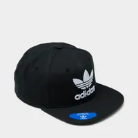 adidas Originals Trefoil Chain Snapback Cap Black / White