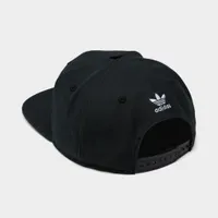 adidas Originals Trefoil Chain Snapback Cap Black / White