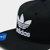 adidas Originals Trefoil Chain Snapback Cap Black / White