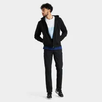 Lacoste SPORT Lightweight Bi-material Pullover Hoodie / Black