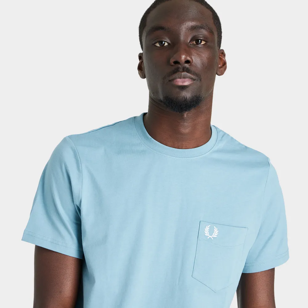 Fred Perry Crewneck Pocket T-shirt / Smoke Blue