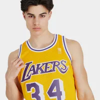 Mitchell & Ness NBA Los Angeles Lakers Shaquille O’Neil Swingman Jersey / Gold