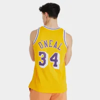 Mitchell & Ness NBA Los Angeles Lakers Shaquille O’Neil Swingman Jersey / Gold