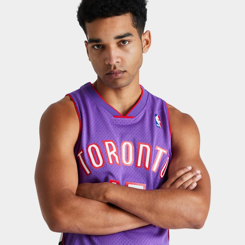 Vince Carter Jersey NBA Toronto Raptors Retro Away Purple Large L