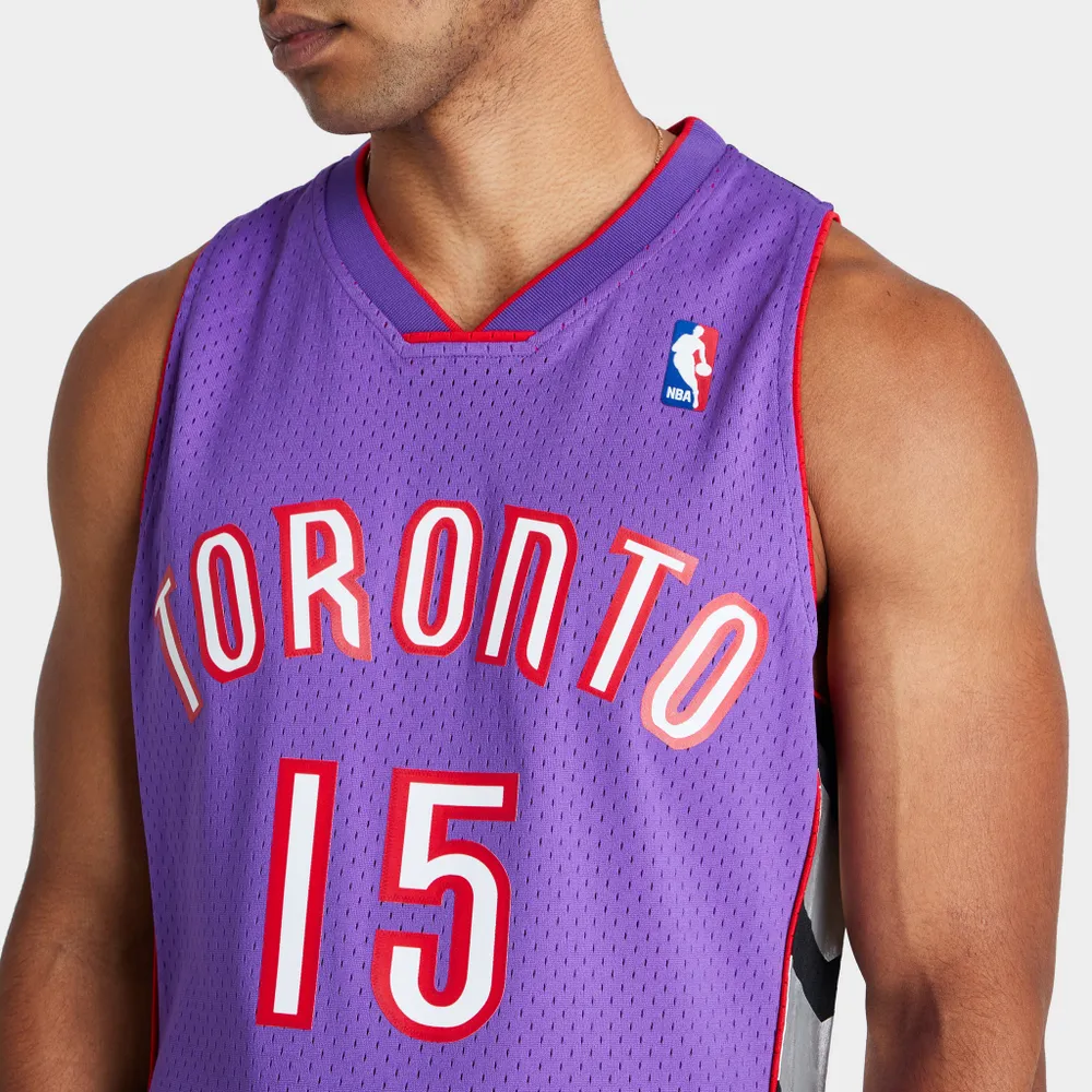 Vince Carter Toronto Raptors Purple NBA Swingman Jersey by