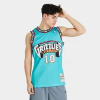 Mitchell & Ness Youth Vancouver Grizzlies Mike Bibby Swingman Jersey, Teal, Size: Medium, Polyester