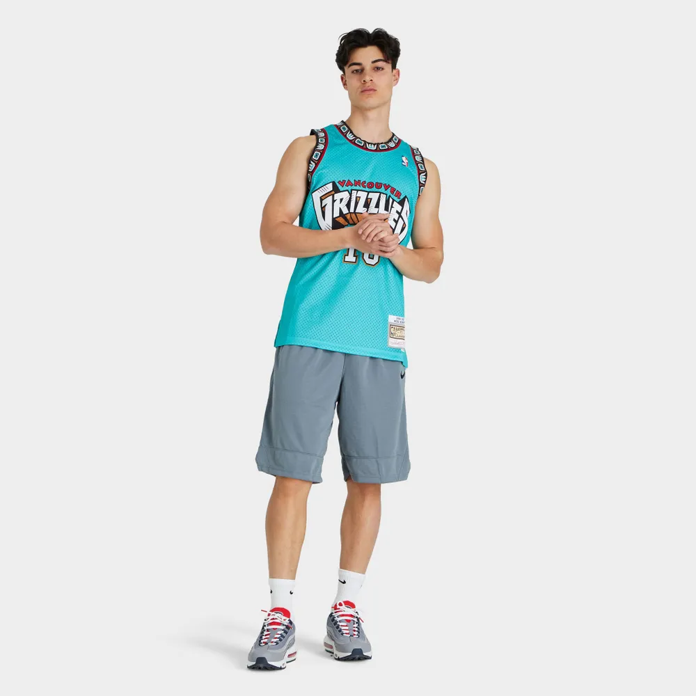 Mitchell & Ness Men's Vancouver Grizzlies Swingman Shorts Teal Large