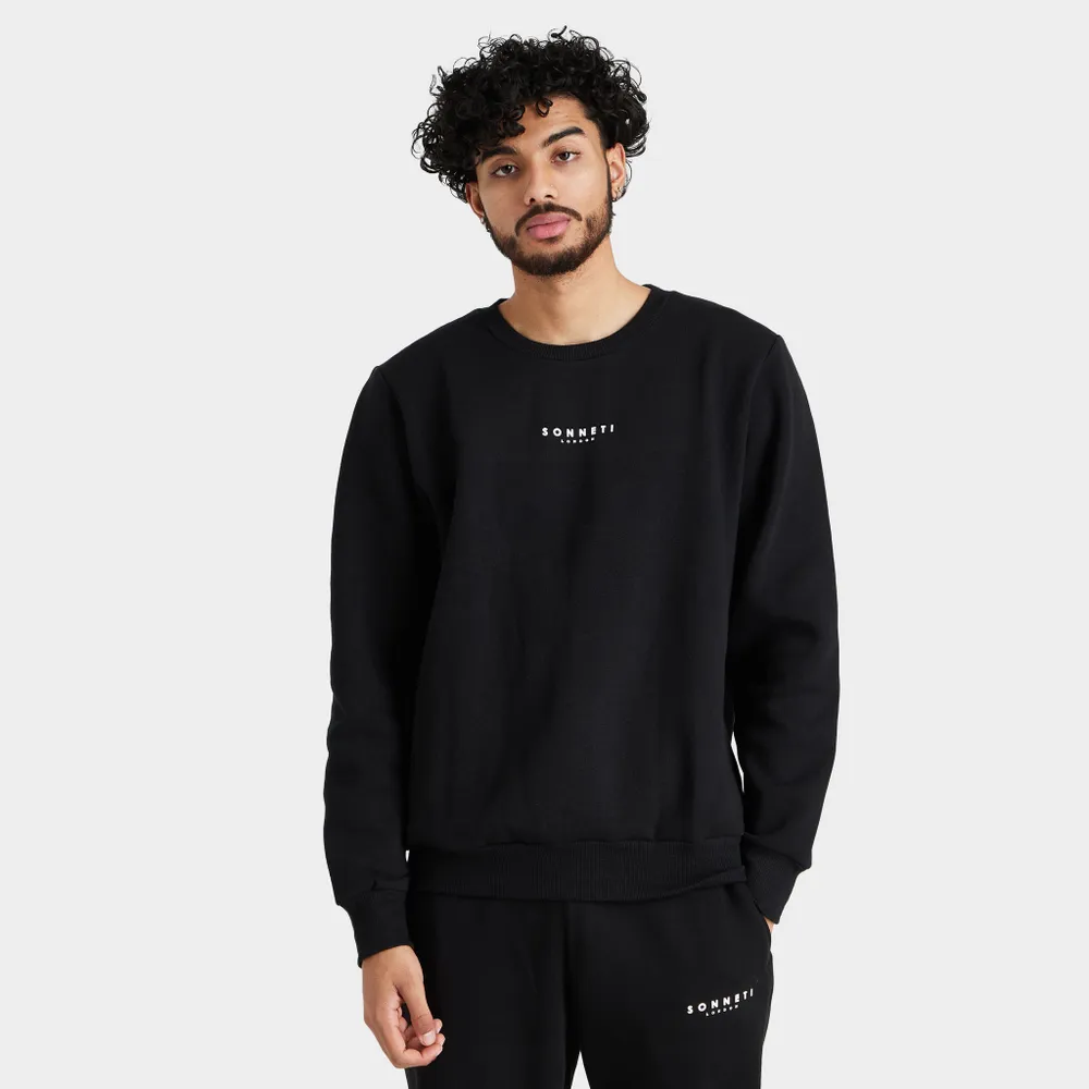 Sonneti London Fleece Crewneck / Black