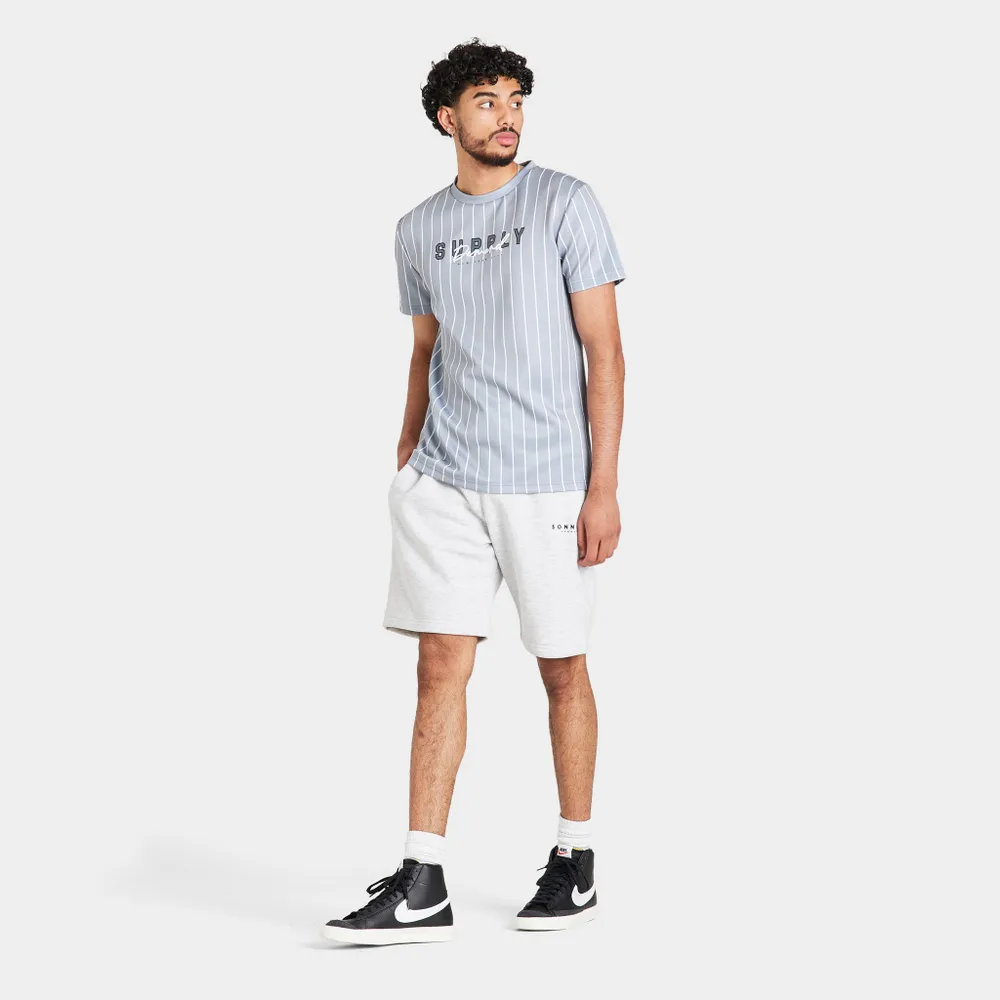 Sonneti London Fleece Shorts / White Marl