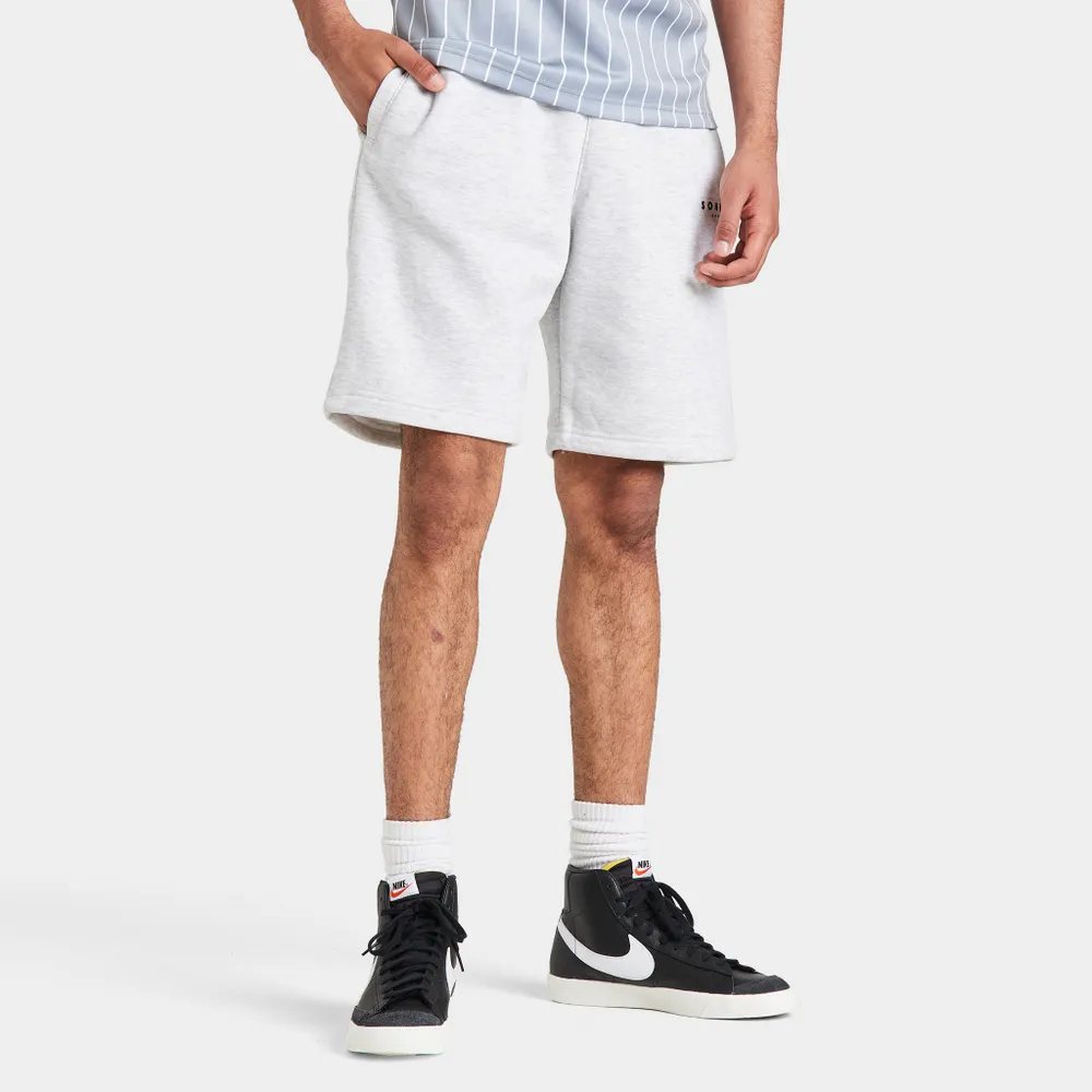 Sonneti London Fleece Shorts / White Marl