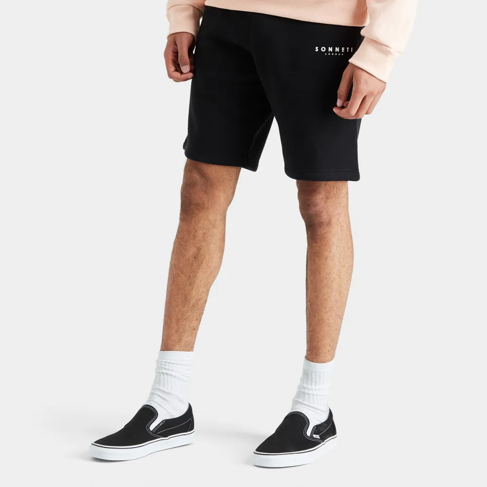 Sonneti London Fleece Shorts / Jet Black