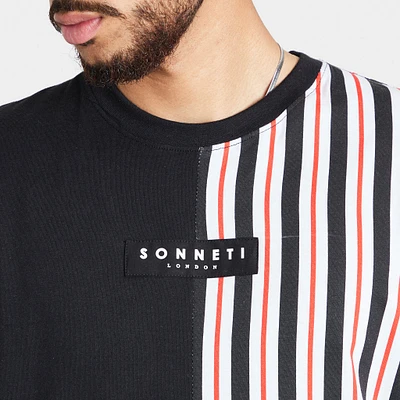 Sonneti London Splice T-shirt / Jet Black