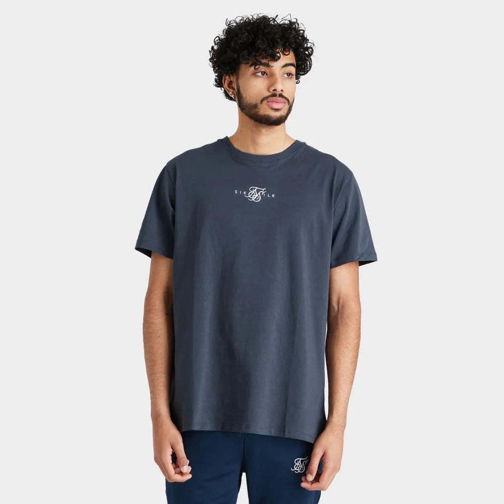 SikSilk Basic Core T-shirt / Navy