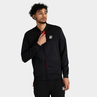 SikSilk Covert Track Bomber Black / Red