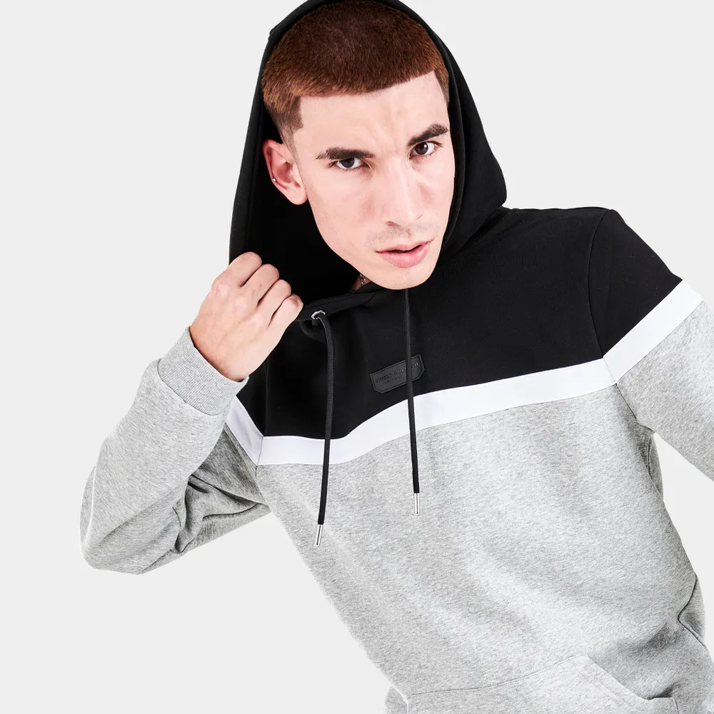 Supply & Demand Walker Pullover Hoodie Black / Silver