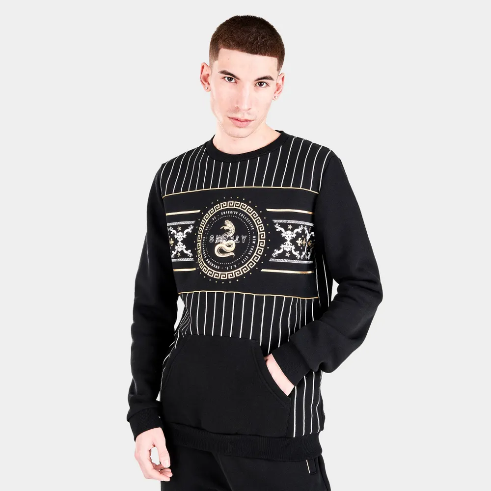 Supply & Demand Traction Crewneck / Black