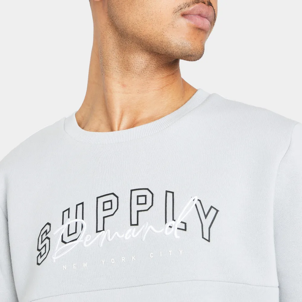 Supply & Demand Field Crewneck / Grey