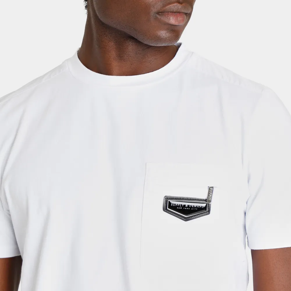 Supply & Demand Shift T-shirt Grey / Black