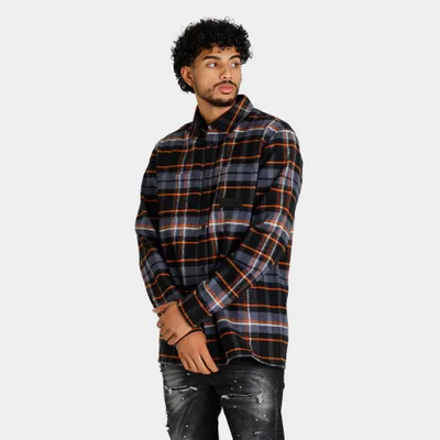 Supply & Demand Hustle Block Check Shirt USA Black / Red