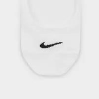 Nike Women’s Everyday Lightweight No-Show Socks (3 Pack) White / Black