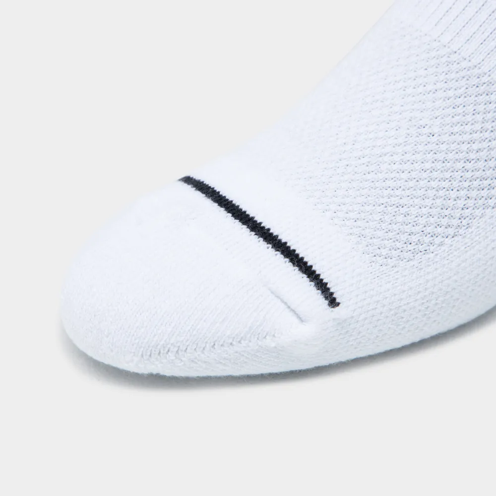 Jordan Everyday Max Quarter Ankle Socks - 3 Pack White / Black