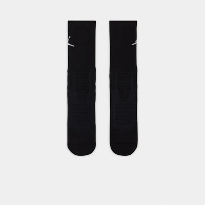 Jordan Flight Basketball Crew Socks Black / White