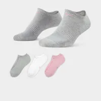Nike Women’s Everyday Cushioned Training No-Show Socks (3 Pack) / Multi