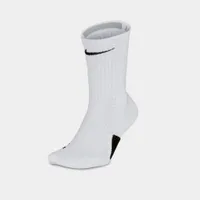 Nike Elite Crew Basketball Socks White / Black