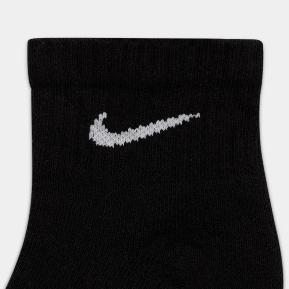 Nike Everyday Plus Cushioned Training Crew Socks (6 Pack) White / Black