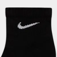 Nike Everyday Cushioned Ankle Socks (6 Pack) Black / White