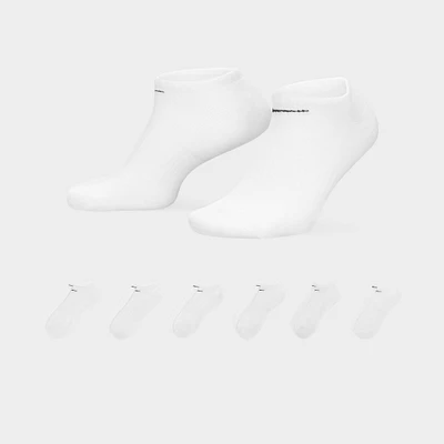 Nike Everyday Cushioned No Show Socks White / Black