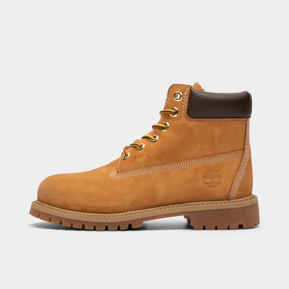 Timberland Child Boys' 6-Inch Premium Waterproof Boot / Wheat Nubuck