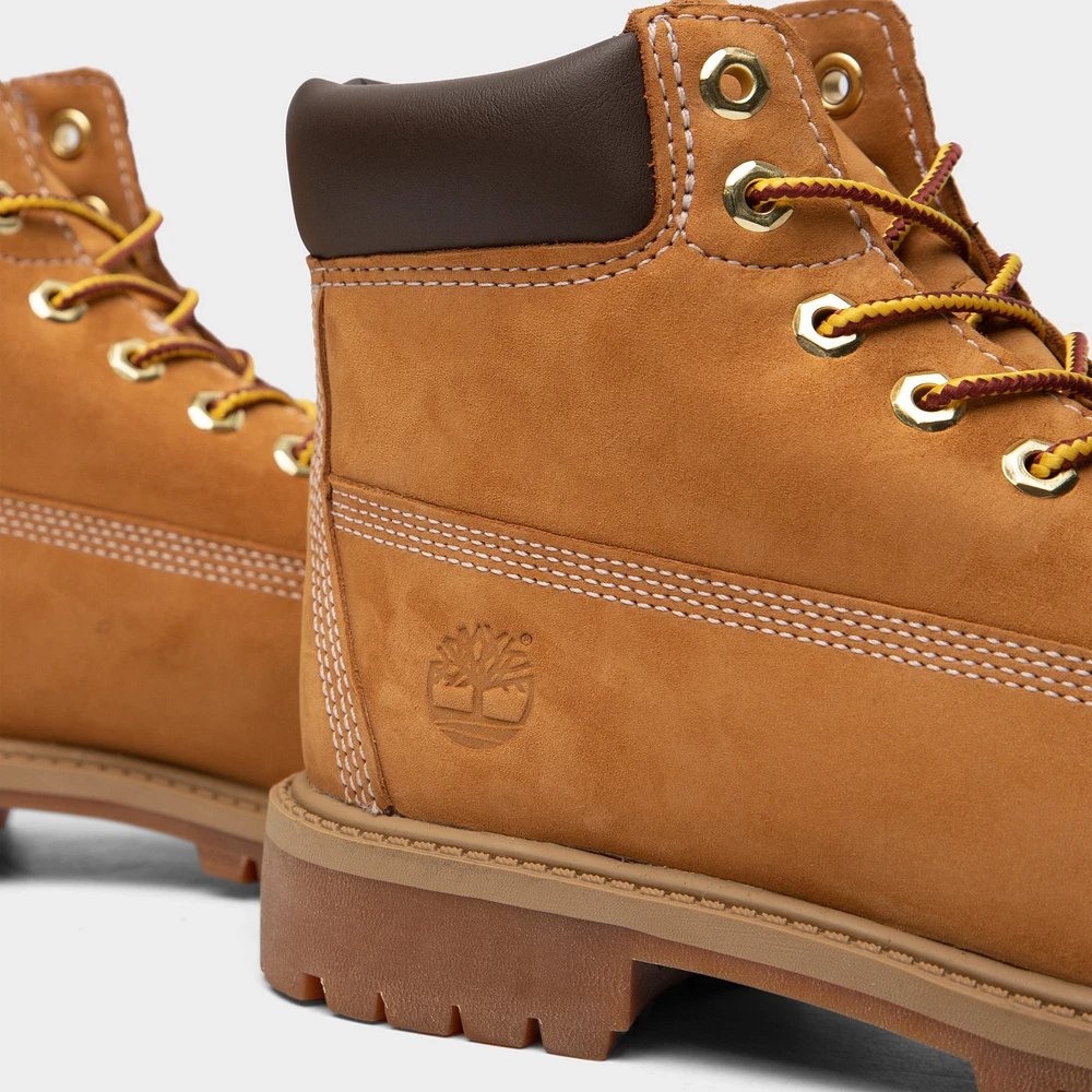 Timberland Children's 6-Inch Premium Waterproof Boot / Wheat Nubuck