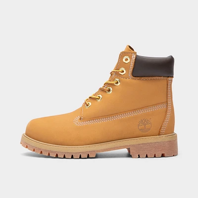 Timberland Juniors' 6-Inch Premium Waterproof Boot / Wheat Nubuck