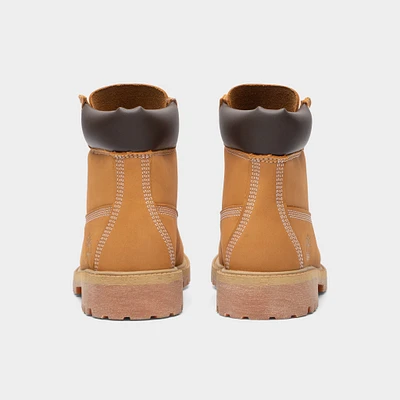 Timberland Juniors' 6-Inch Premium Waterproof Boot / Wheat Nubuck