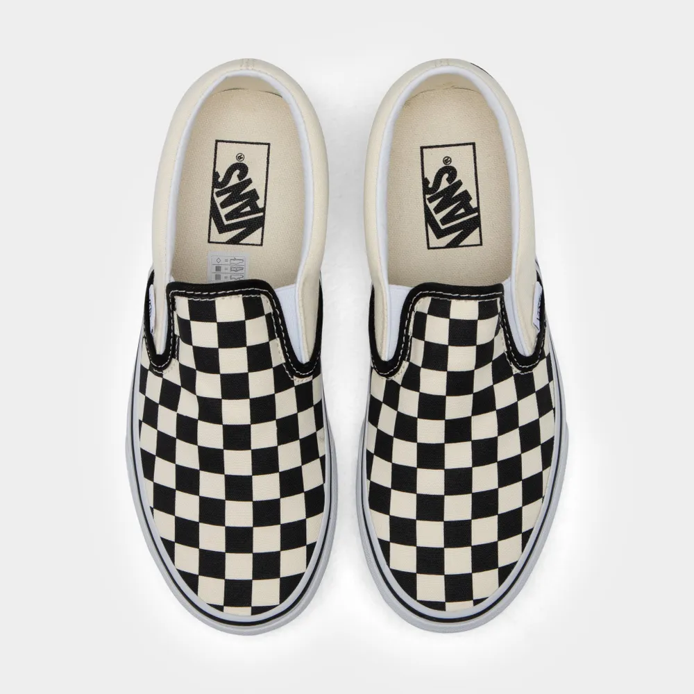 Vans Classic Slip-On Checkerboard Black / White