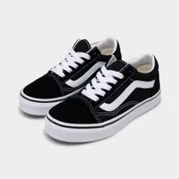 Vans Children's Old Skool Black / True White