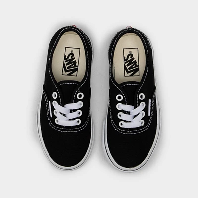 Vans Child Boys' Authentic Black / True White