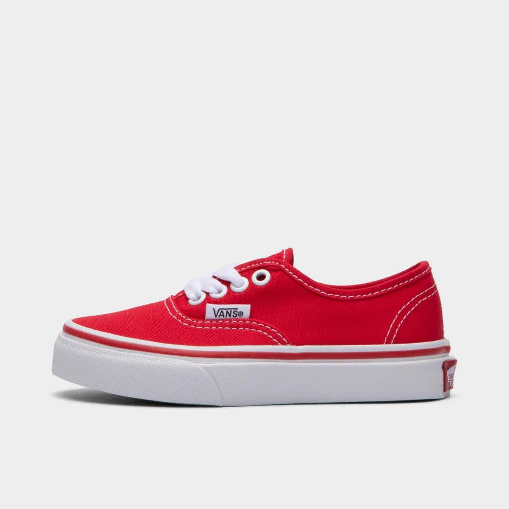 Vans Child Boys' Authentic Red / True White