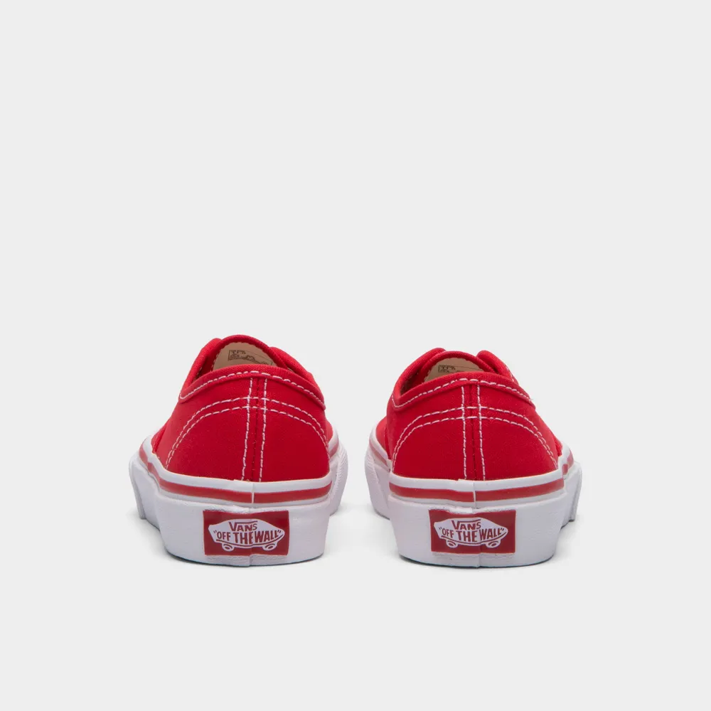 Vans Child Boys' Authentic Red / True White