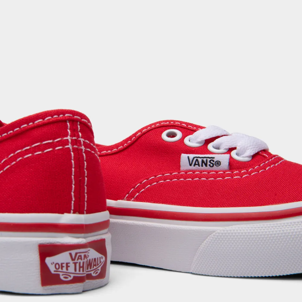 Vans Child Boys' Authentic Red / True White